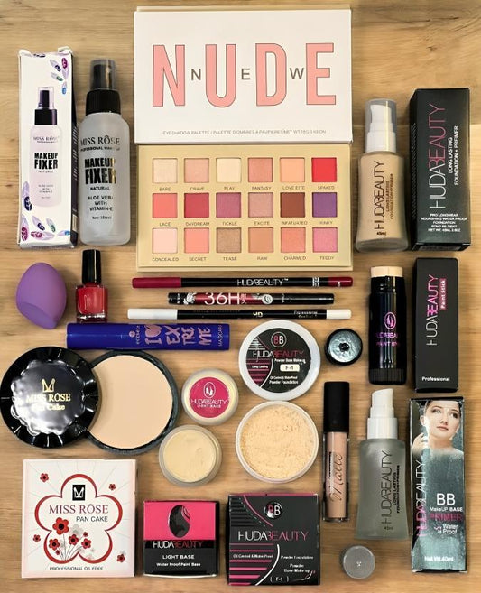 15 in 1 Makeup Deal - Complete Beauty Set with 15 Pcs for Flawless Looks