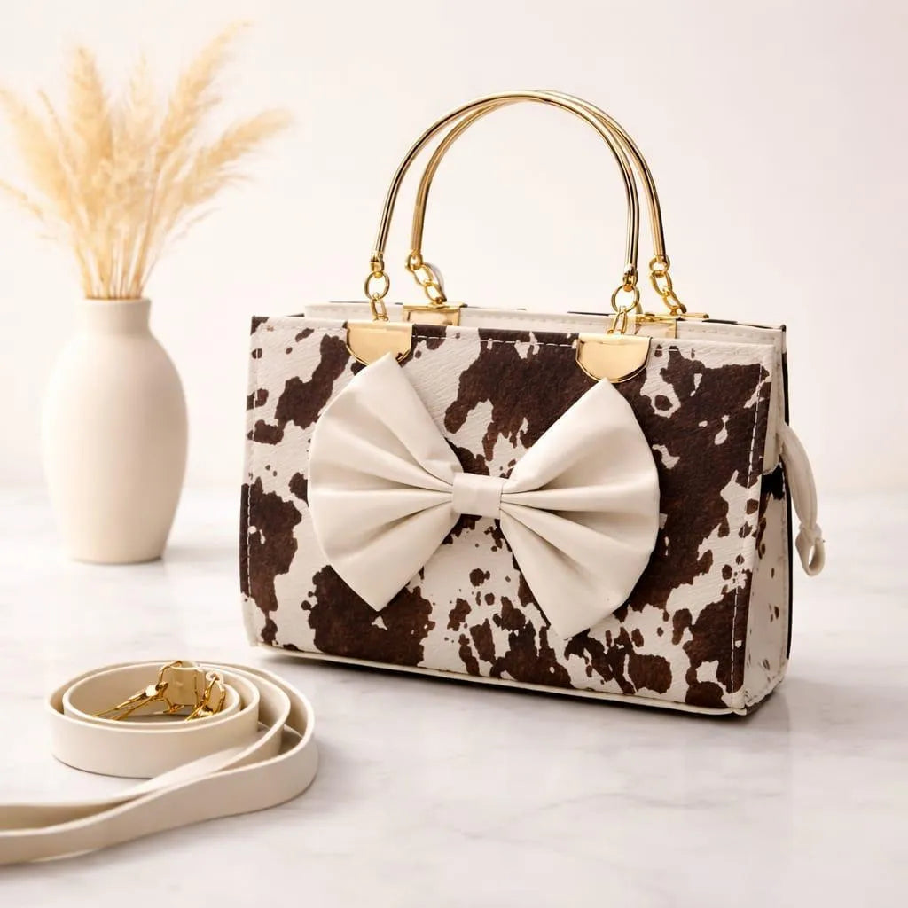 Women's Leather Plain Shoulder Bag