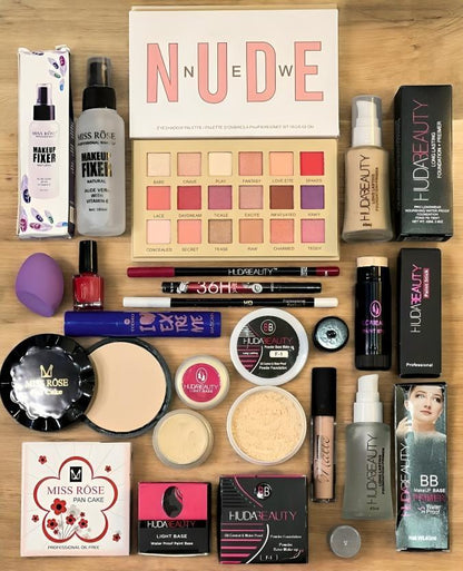 15 in 1 Makeup Deal - Complete Beauty Set with 15 Pcs for Flawless Looks