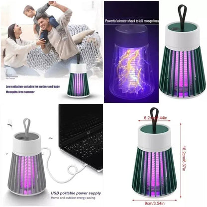 USB Mosquito Killer Lamp 360 UV Indoor Outdoor Rechargeable